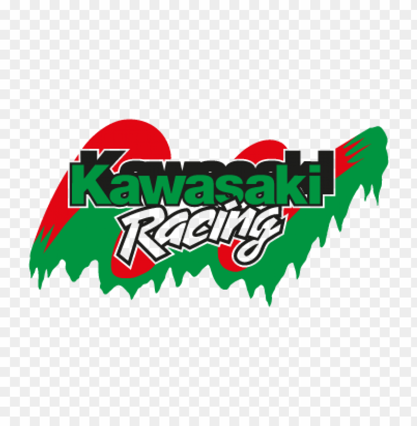  kawasaki racing eps vector logo - 465182