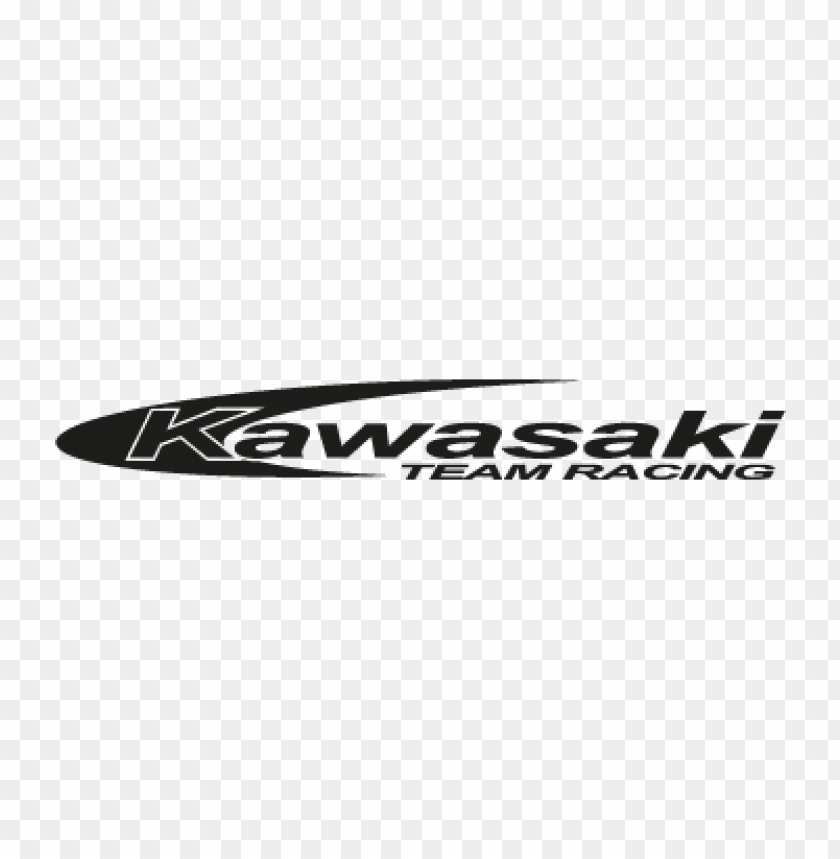  kawasaki team racing vector logo free - 465262