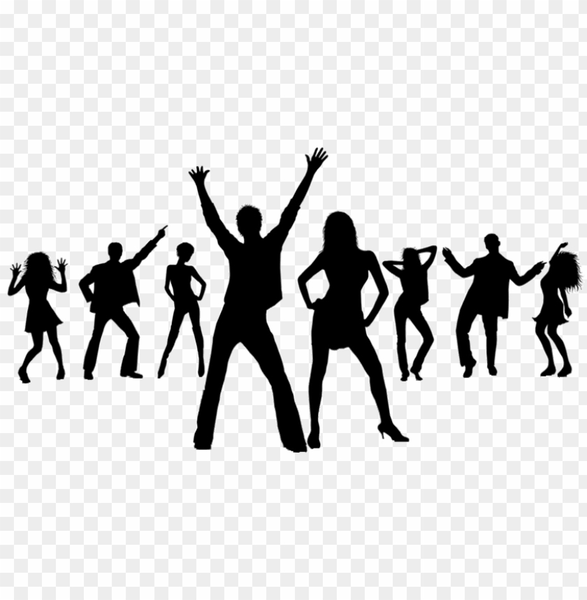 free PNG keep the body moving and uninhibited so you can enjoy - disco dancer silhouette PNG image with transparent background PNG images transparent