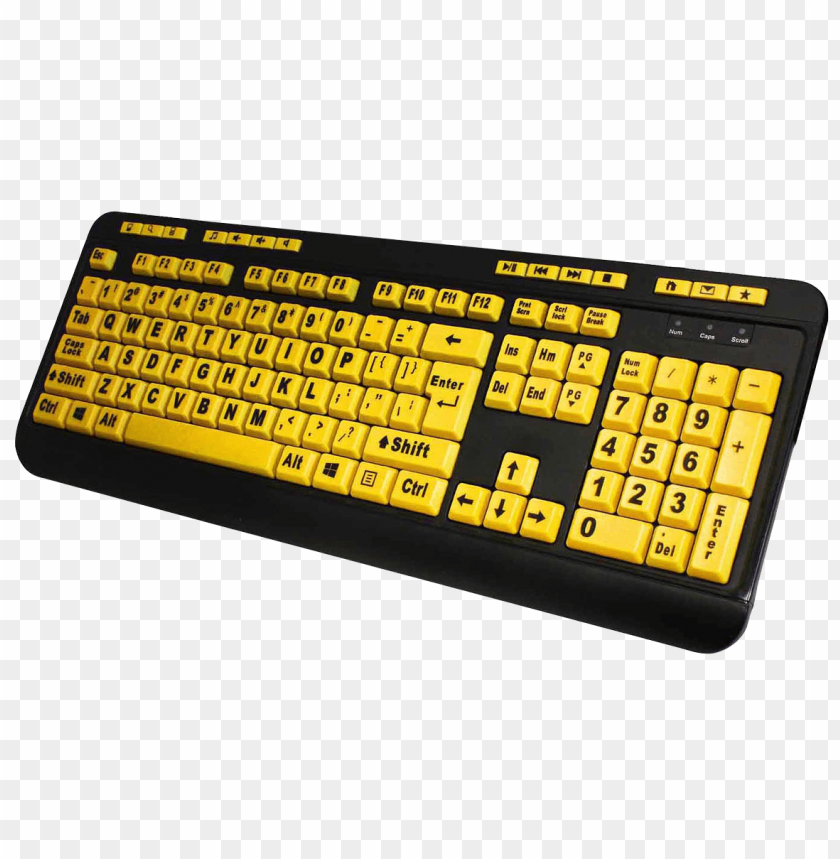 Transparent Background PNG Of Keyboard - Image ID 23026