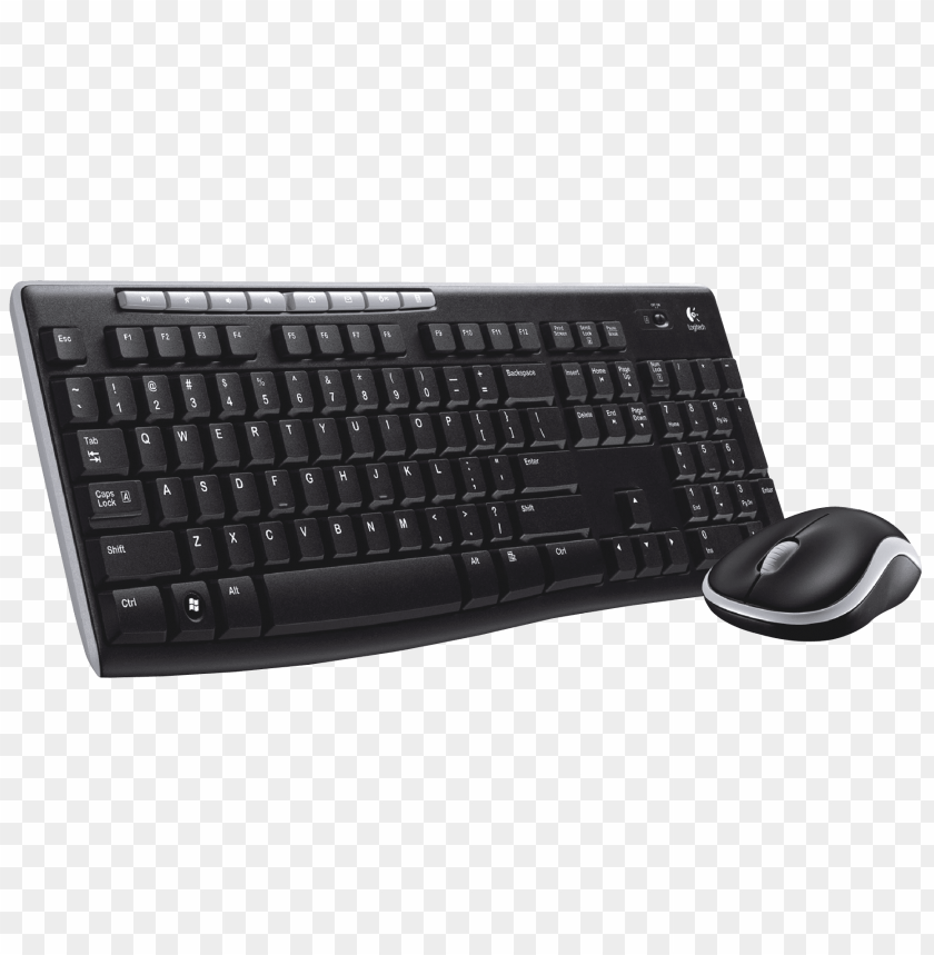 Transparent Background PNG Of Keyboard And Mouse - Image ID 22952
