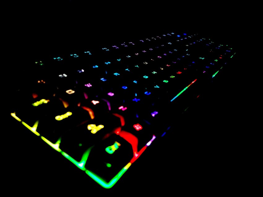 keyboard, key, backlight, multicolored