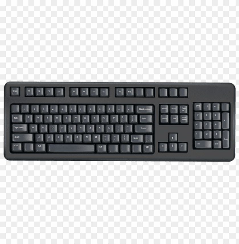 Keyboard Transparent Background