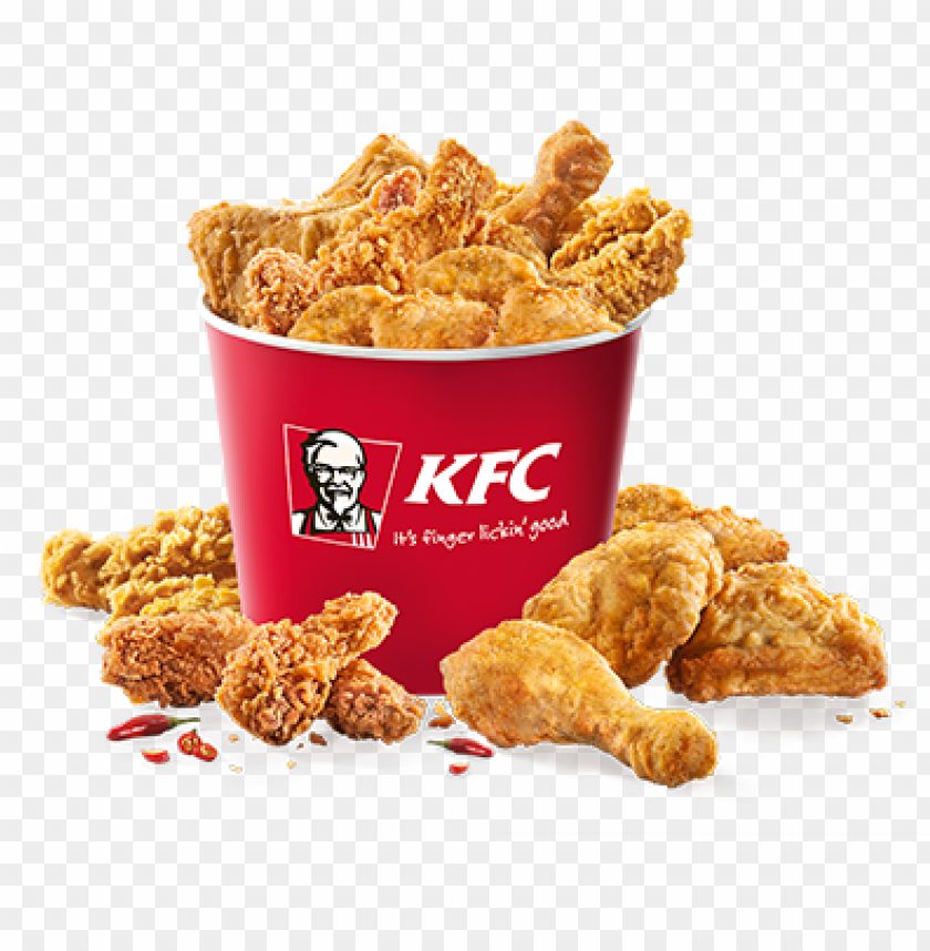 kfc chicken bucket png - chicken hot wings kfc PNG image with transparent background@toppng.com