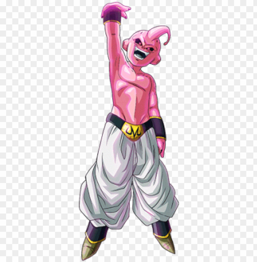 Dokkanbattle Eruption Of Anger Majin Buu Character - Cartoo PNG Transparent  With Clear Background ID 186507