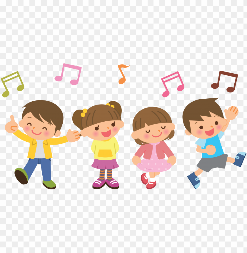 kid cartoon png - children singing PNG image with transparent background |  TOPpng