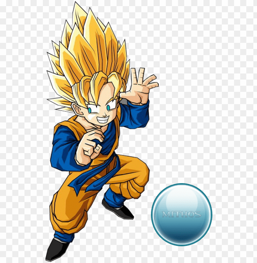 Kid Trunks Dragon Ball Z Gote Png Image With Transparent