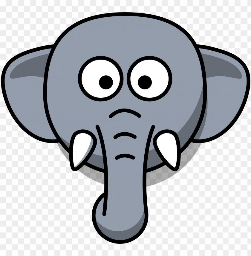 kids elephant cartoon for baby [1920x1080] - elephant drawing face easy PNG  image with transparent background | TOPpng
