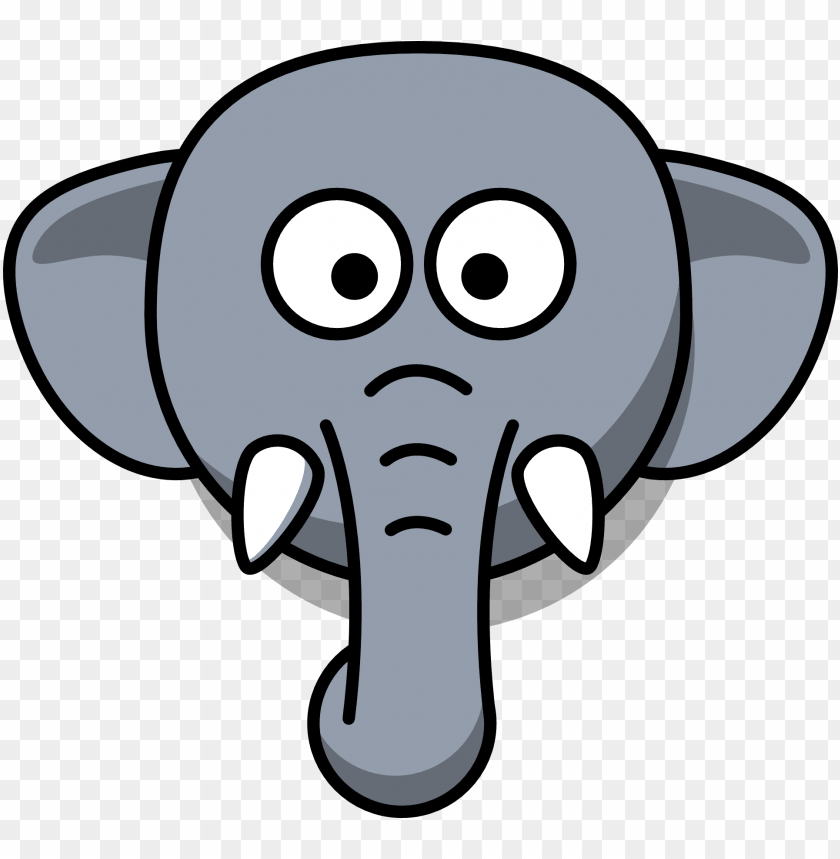 Kids Elephant Cartoon For Baby 1920x1080 - Elephant Drawing Face Easy PNG Transparent Background