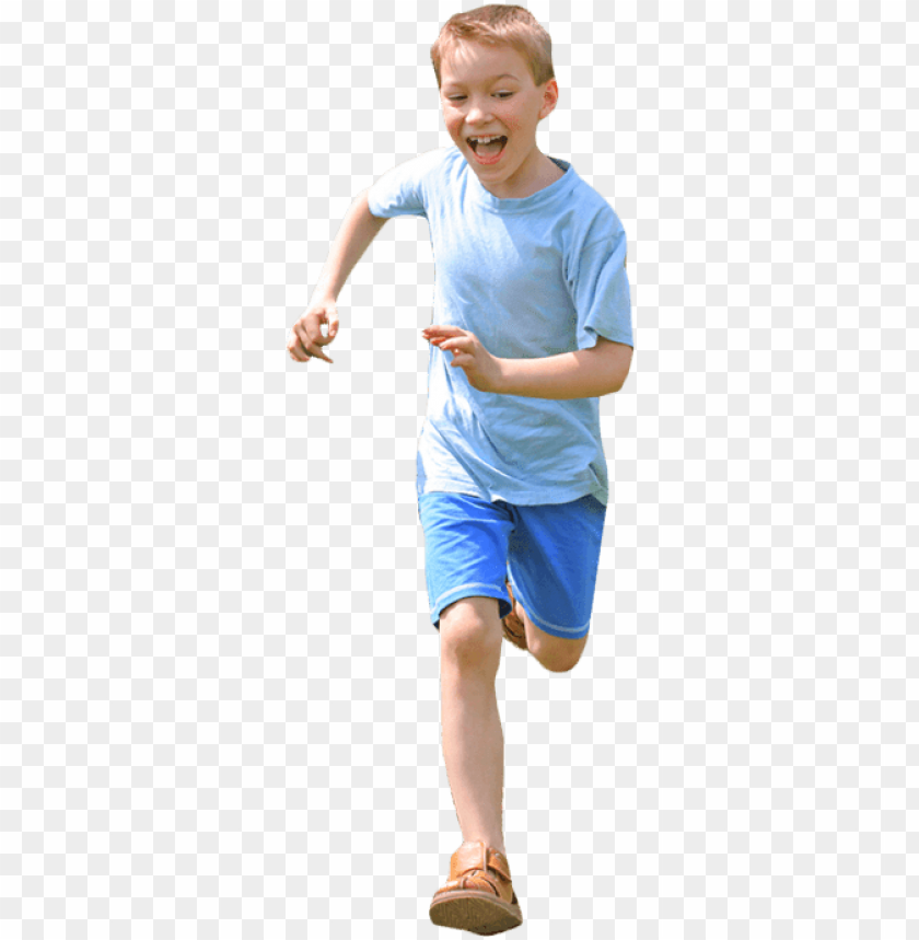 kids running cut  out  PNG image  with transparent background 