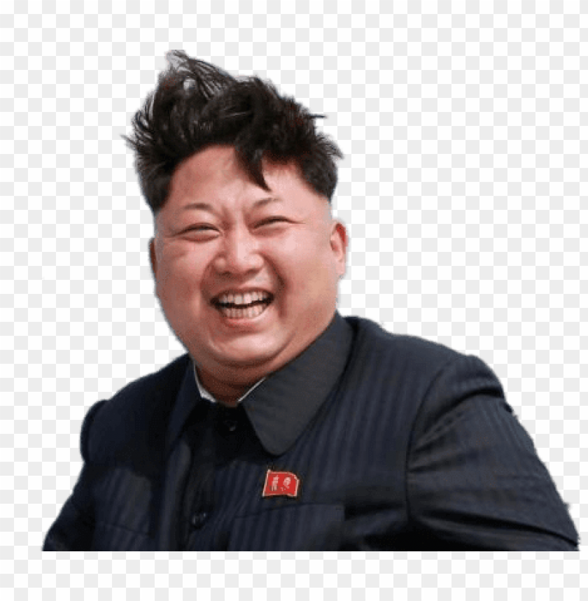Transparent background PNG image of kim jong un smiling - Image ID 70210