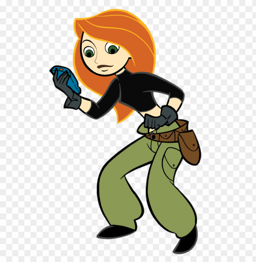 Popular PNGs. free PNG Download kim possible looking at device clipart png ...