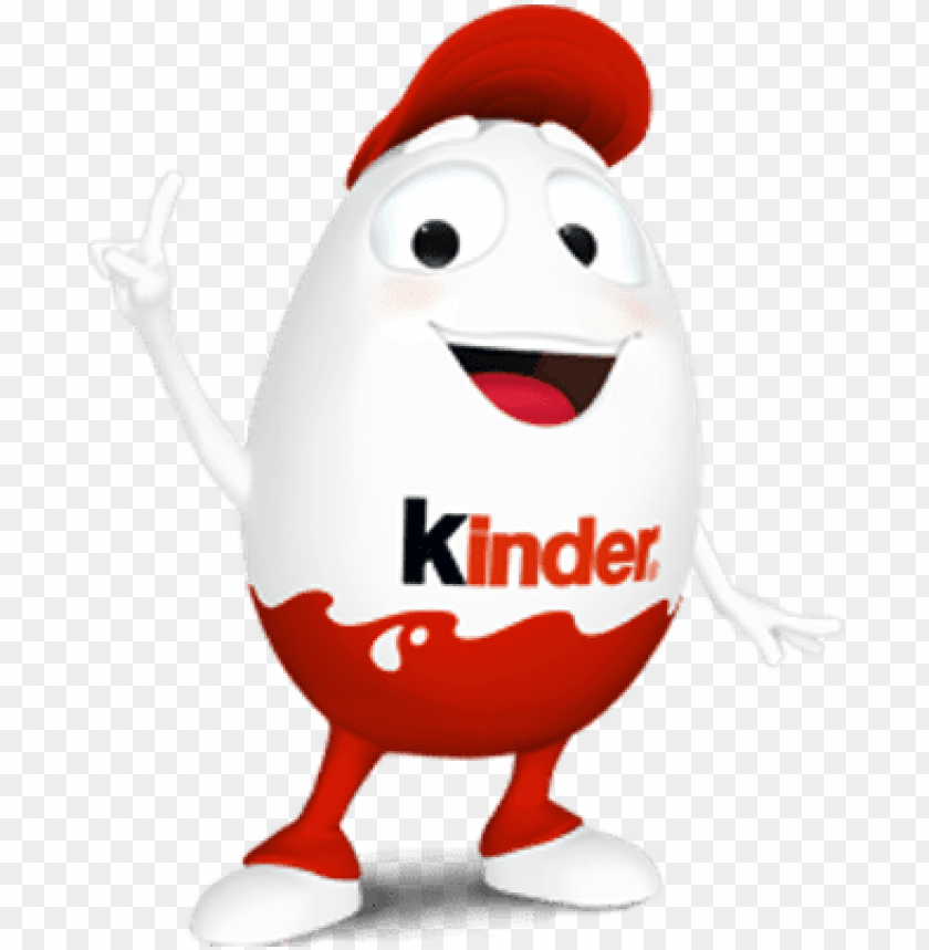 Kinder Egg Character - Kinder Surprise Mascot PNG Image With Transparent Background