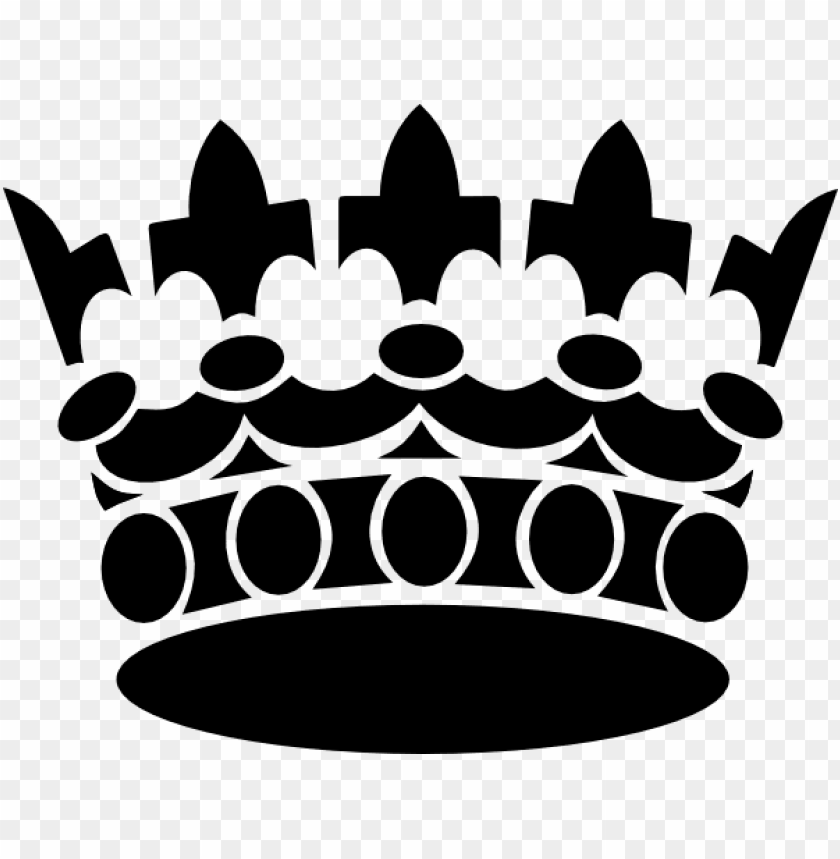 king crown png vector freeuse - king crown png black PNG image with  transparent background | TOPpng