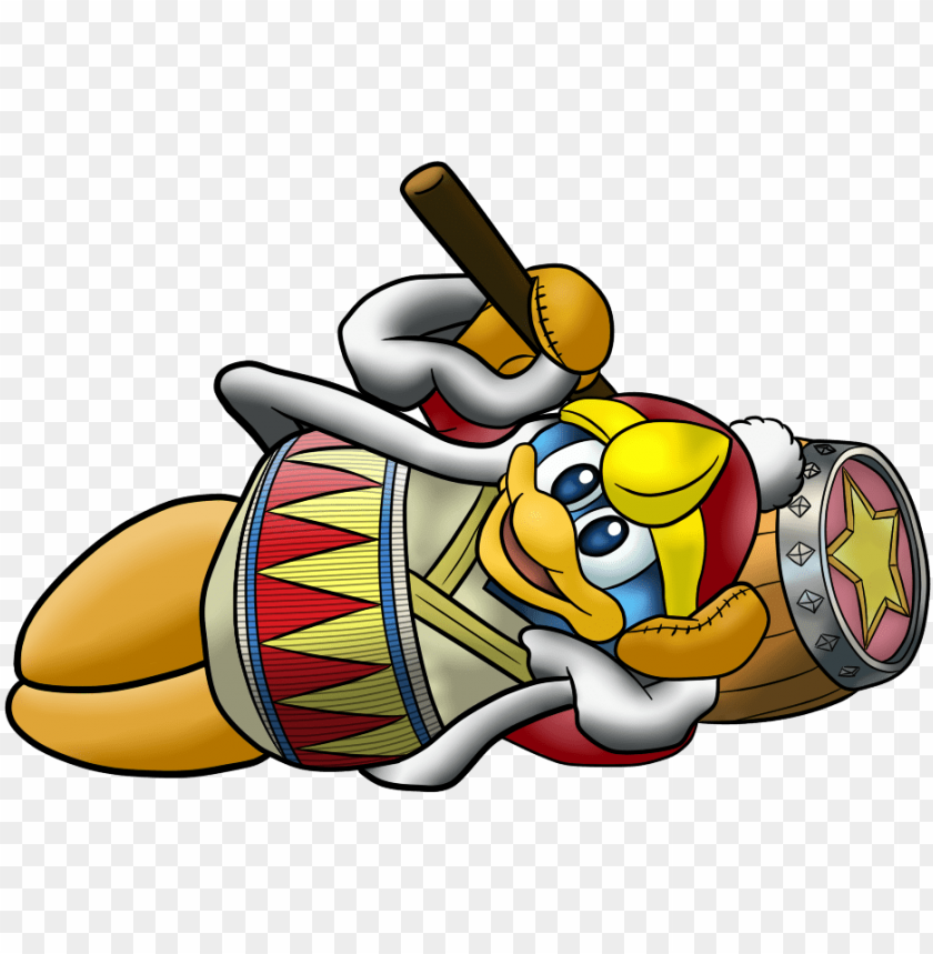 King Dedede Pose By Richy Miner - King Dedede Laying Dow PNG Transparent With Clear Background ID 168072
