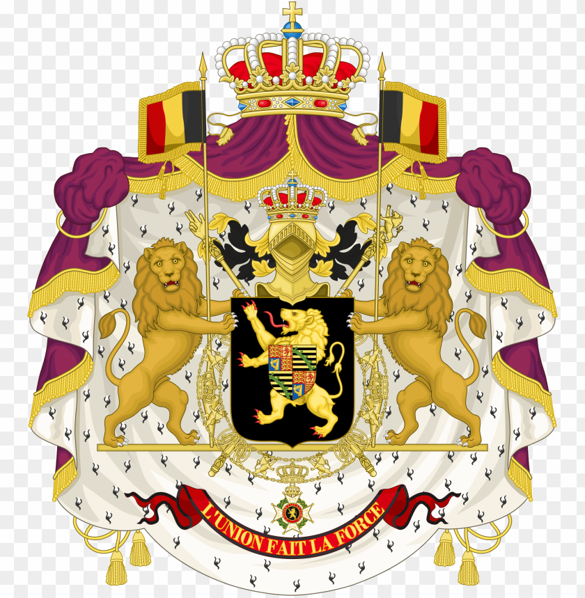 people, history, belgium, king leopold coat of arms, 