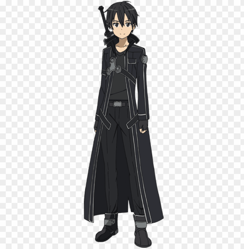 Kirito Anime Sword Art Online Kirito Full Body Png Image With Transparent Background Toppng