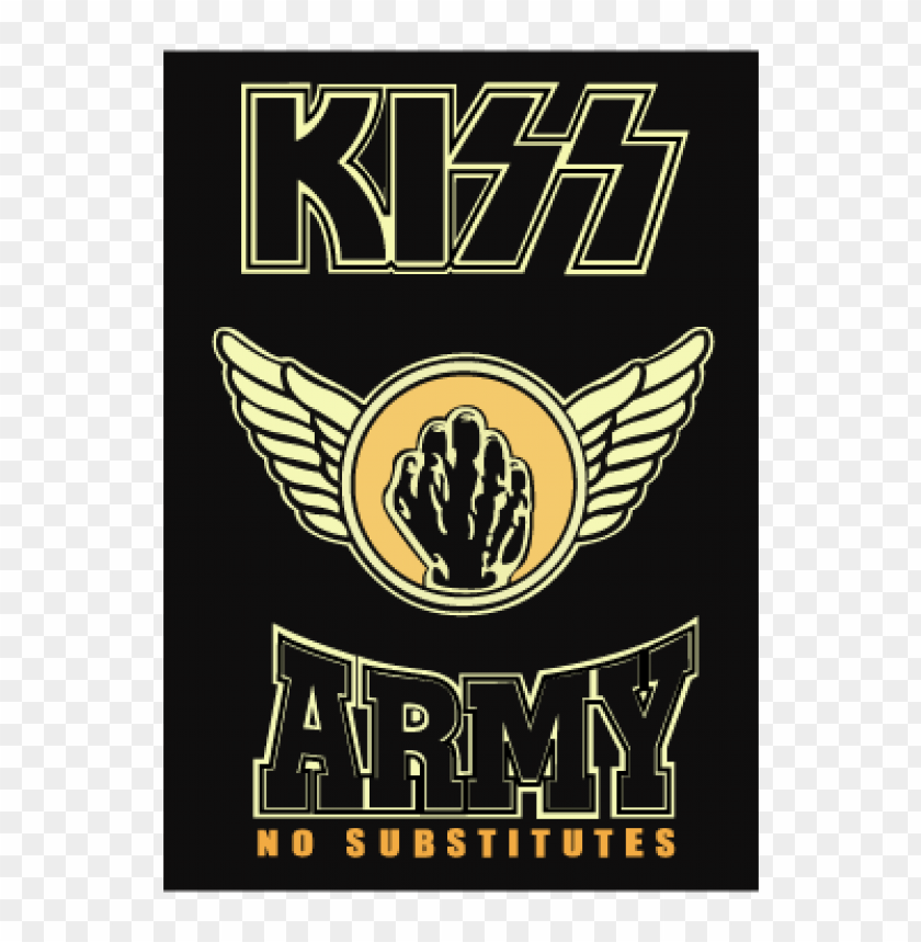  kiss army fist vector logo download free - 465199