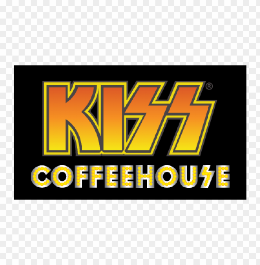  kiss coffeehouse vector logo free - 465150