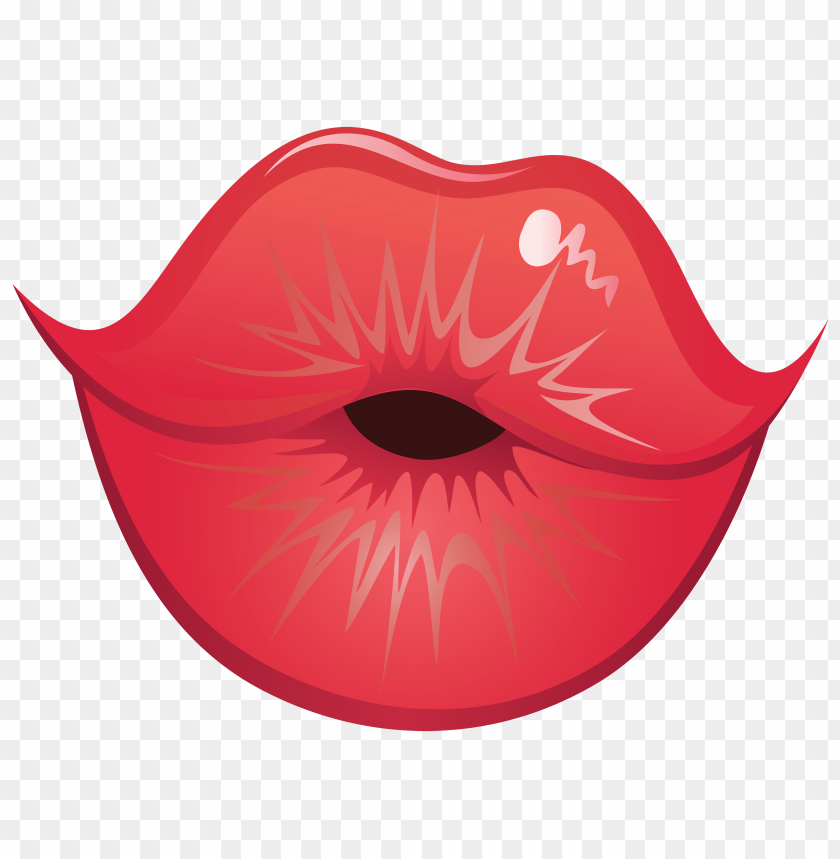 Kiss Lips Clipart Png Photo - 32401