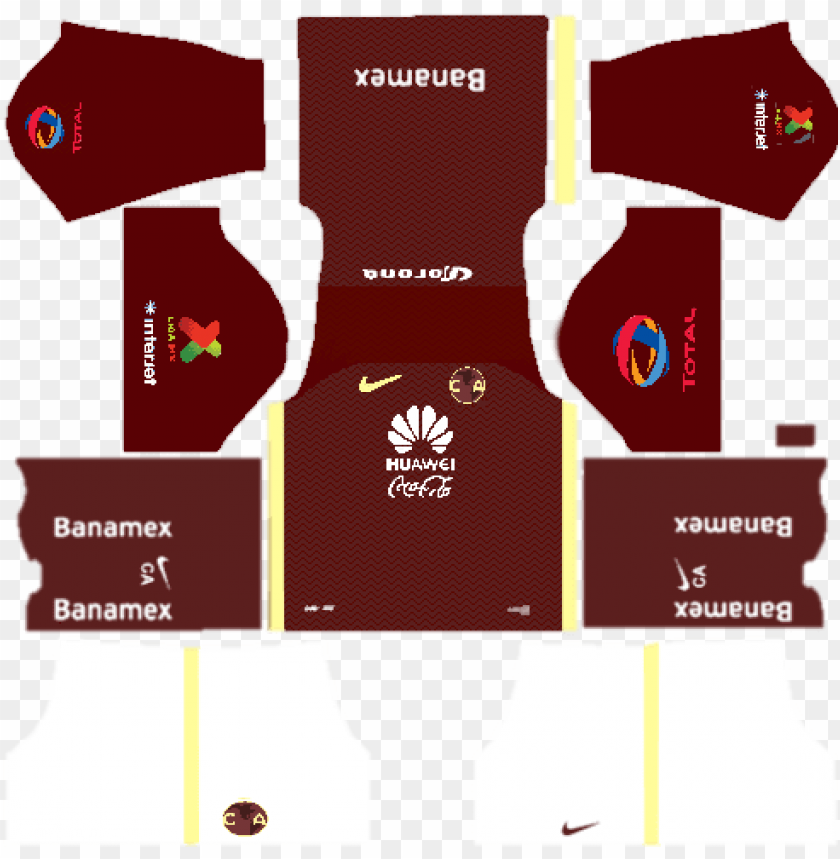 kit del club america centenario kit mu dream league soccer 2019 PNG transparent with Clear Background ID 198210