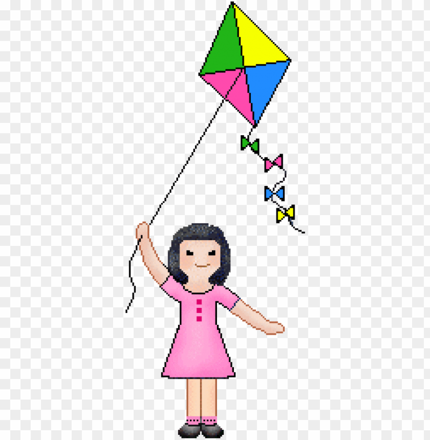 kiteillustration - flying kites transparent gif, kite