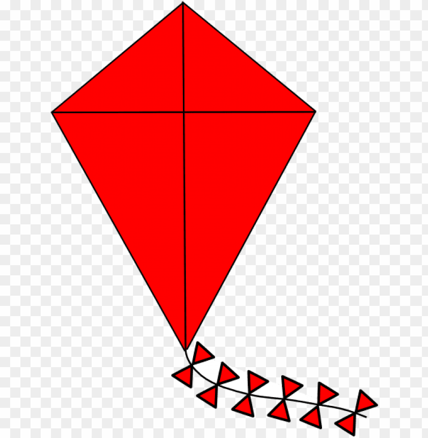 kitered kiteat clker vector clip - red kite, kite