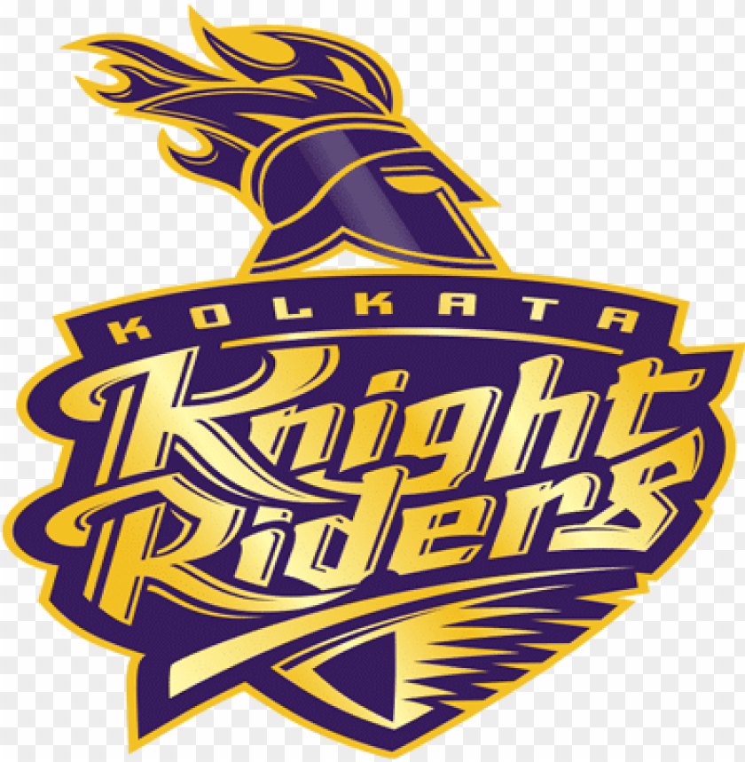 Kkr Squad Ipl - Kolkata Knight Riders Logo PNG Transparent Background