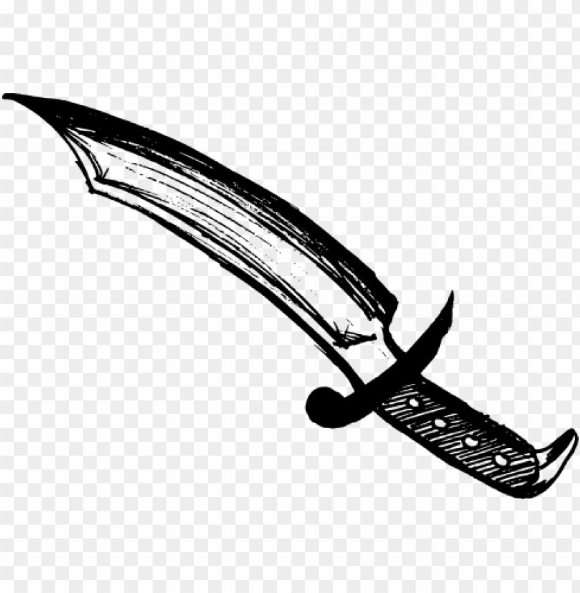 knife drawing PNG with Clear Background - ID 4506