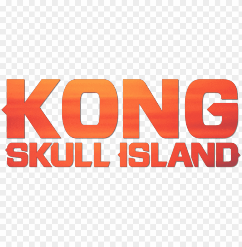 kong skull island logo - kong skull island text PNG image with transparent background@toppng.com