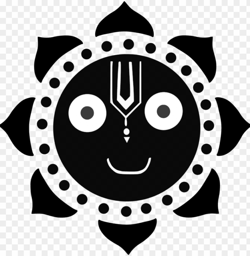 Black and White Radha Krishna Artwork - Hindu God Artwork