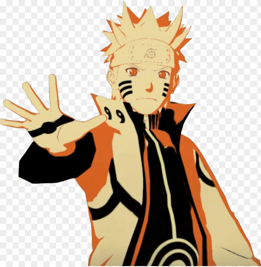 Kurama Mode Naruto Naruto Kurama Mode Png Image With Transparent Background Toppng - naruto hokage roblox outfit