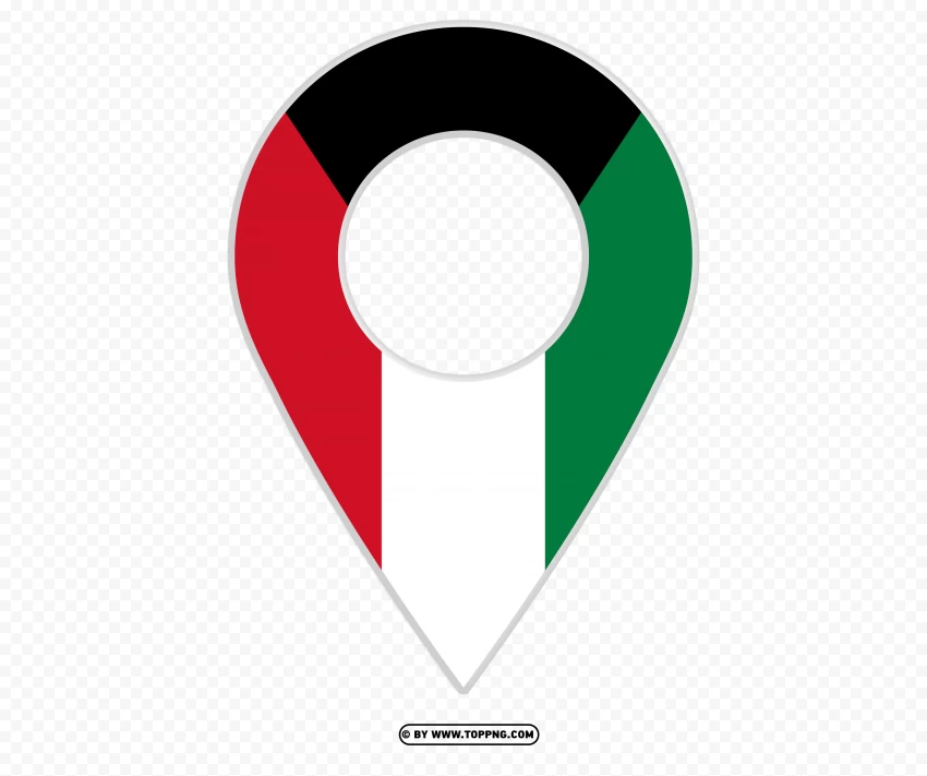 kuwait flag map marker icon in transparent png , kuwait flag location,kuwait flag location transparent png,kuwait flag location png,kuwait flag map icon transparent png,kuwait flag map icon png,kuwait flag map icon