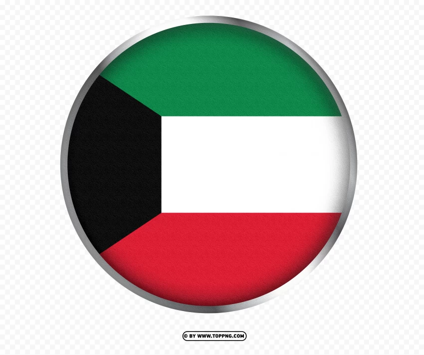  kuwait round metal framed flag icon png hd , kuwait national day png,kuwait national day,kuwait national day transparent png,kuwait,kuwait png,kuwait transparent png