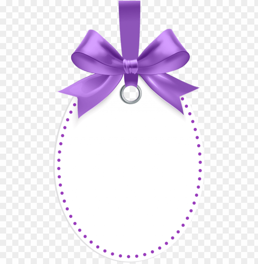 Download Label With Purple Bow Template Png Clipart Png Photo Toppng - purple bow tiepng roblox