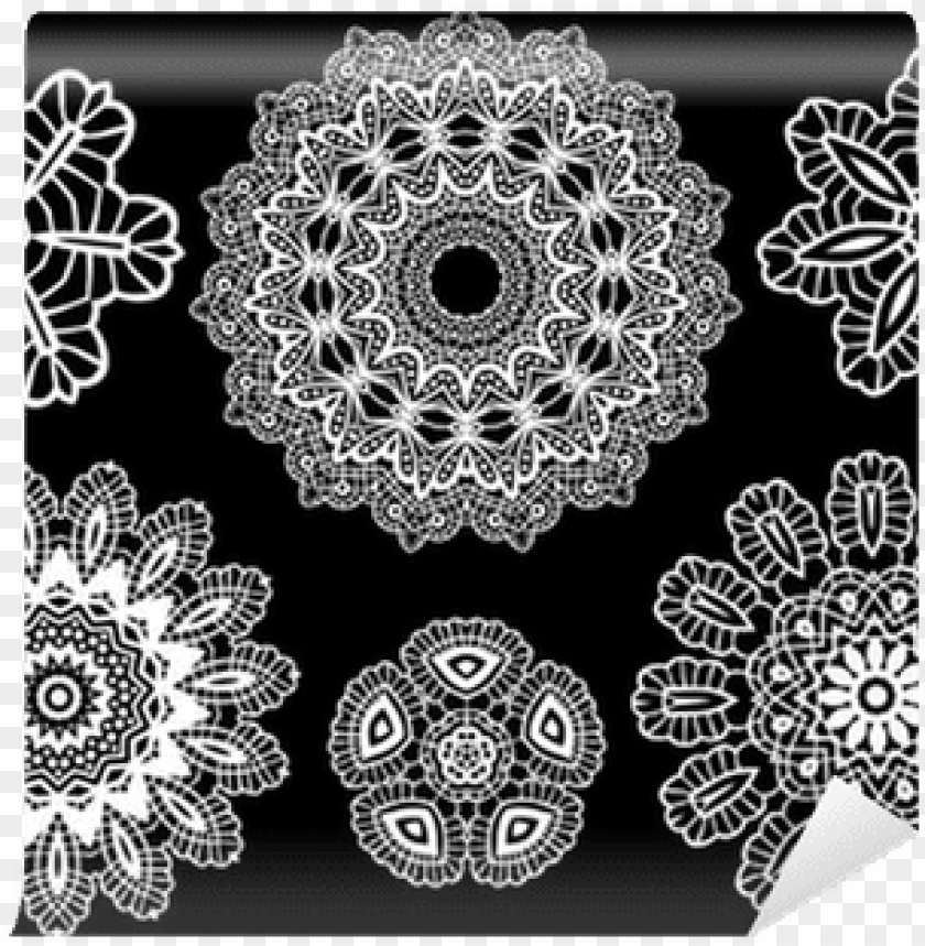 lace vector png download - lace pattern vector PNG image with transparent background@toppng.com
