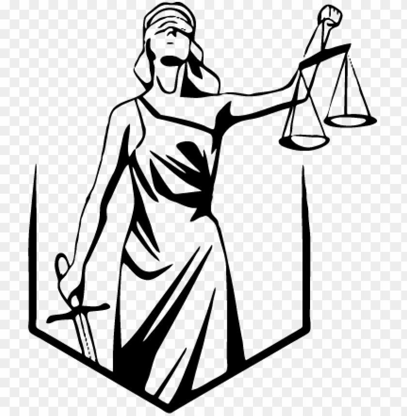 judge statue clipart