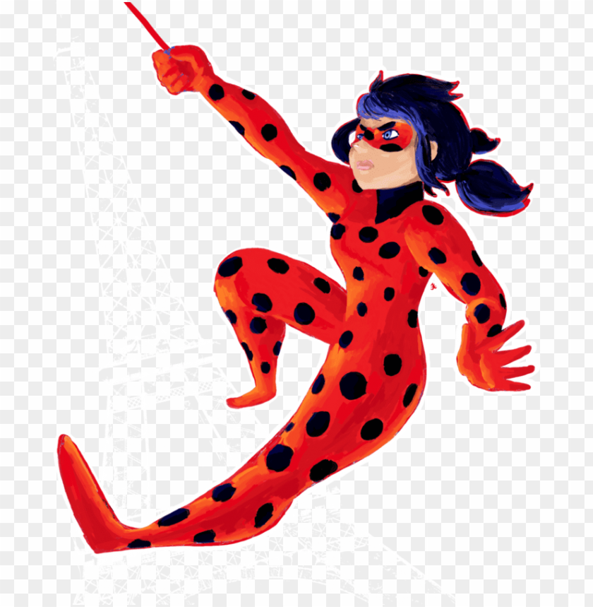ladybug by starfishnstopwatches - miraculous: tales of ladybug & cat noir, miraculous ,ميراكولوس , الدعسوقة , القط الاسود