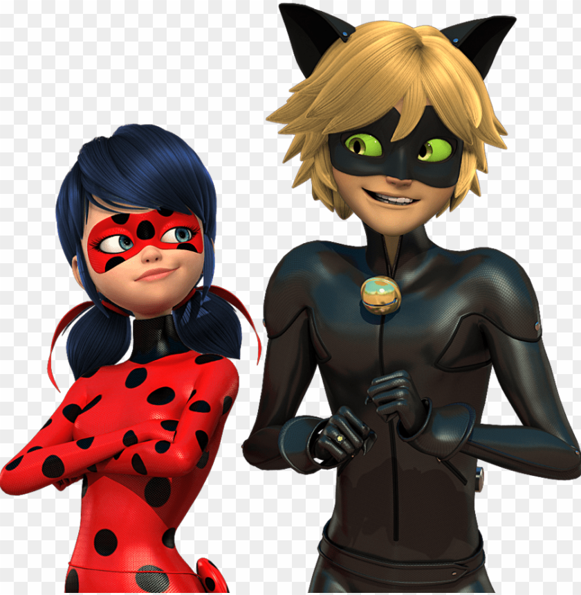 Chat noir and ladybug