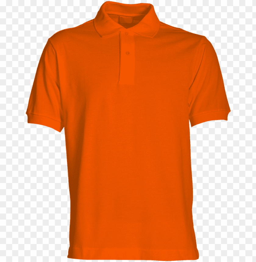 Lain Polo Shirt Orange - Green Polo Shirt Plai PNG Transparent With ...