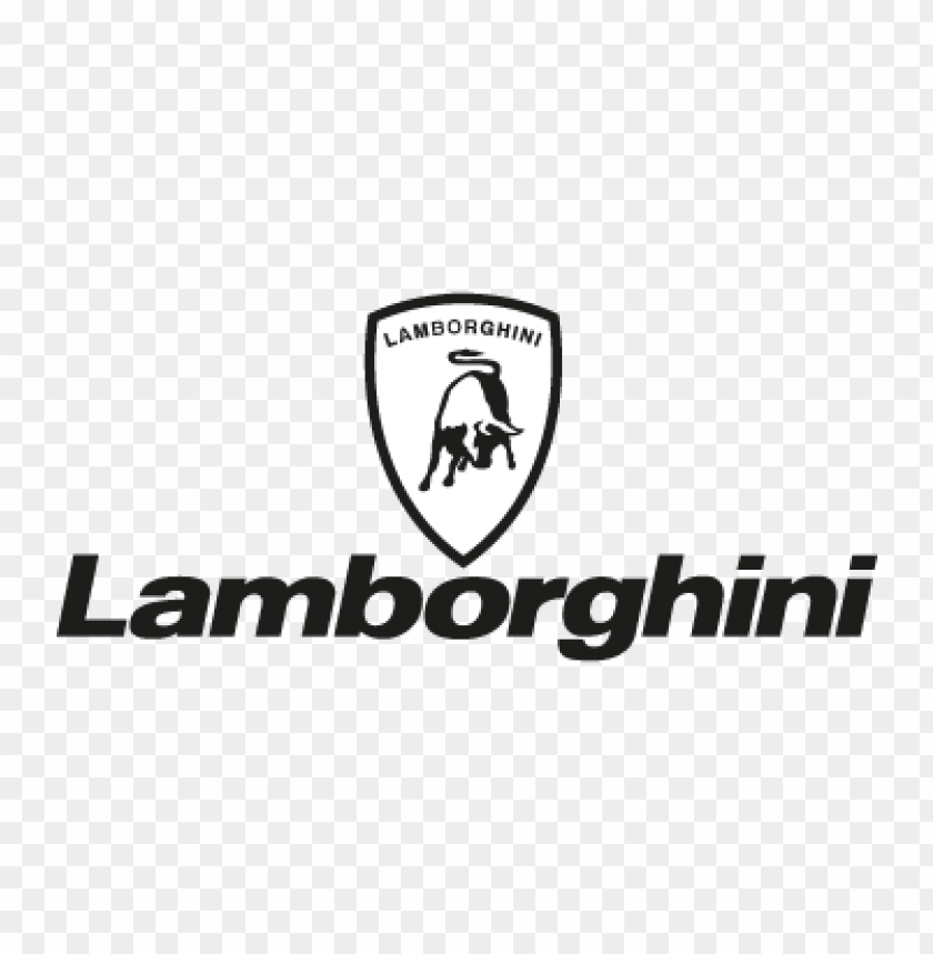  lamborghini black vector logo free download - 465096