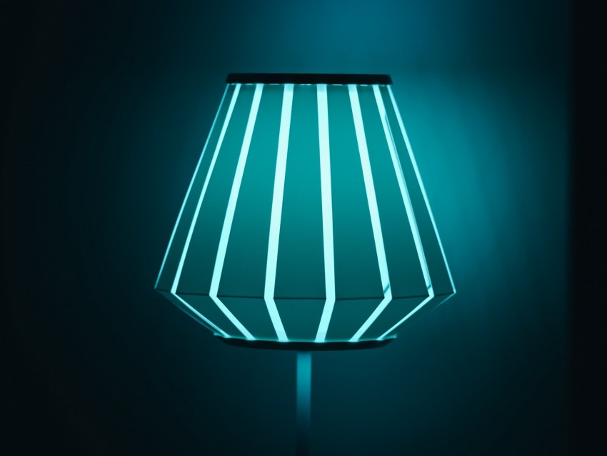 Lamp Shade Glow Lines Light, How To Line Lampshade