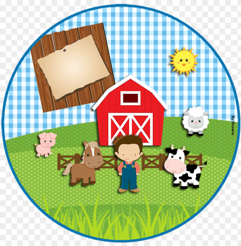 Transparent Tractor Clip Art - Elementos De Fazendinha Desenho Png, Png  Download , Transparent Png Image - PNGitem