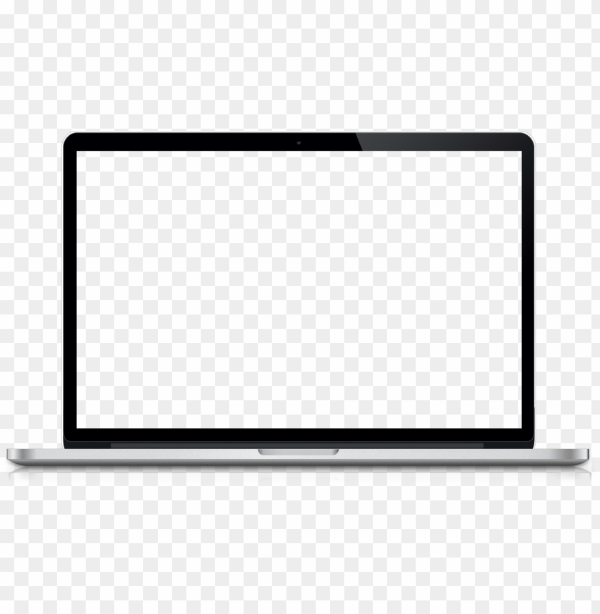 Laptop Empty Macbook Pro Template Png Image With Transparent - transparent roblox empty template