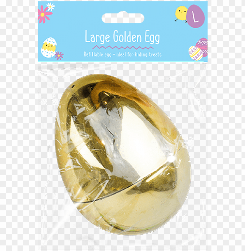 free PNG large golden refillable easter egg - easter PNG image with transparent background PNG images transparent