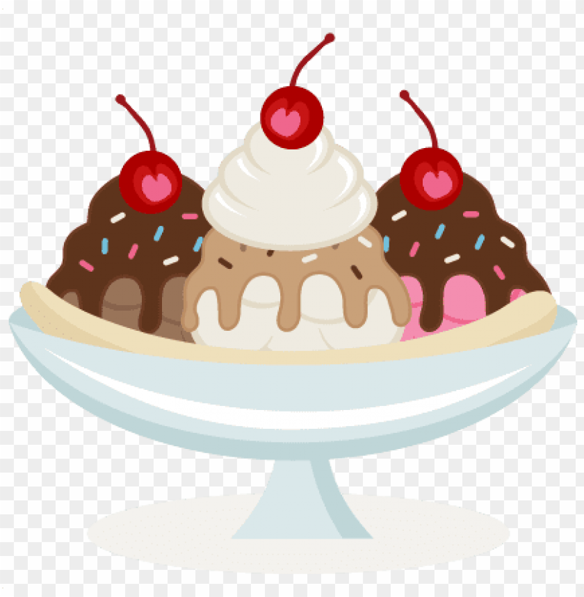 large ice cream sundae with sprinkles png ice cream sundae PNG transparent with Clear Background ID 282186