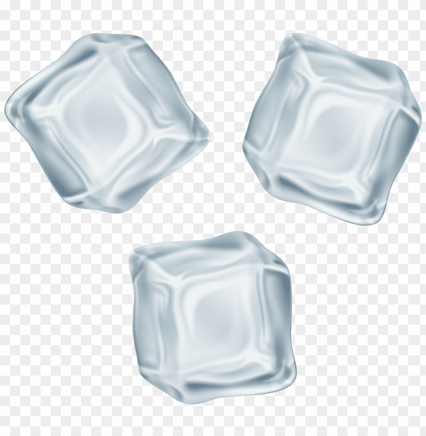 cubes, ice, large