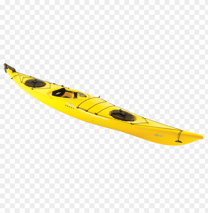 PNG image of large necky kayak with a clear background - Image ID 68862