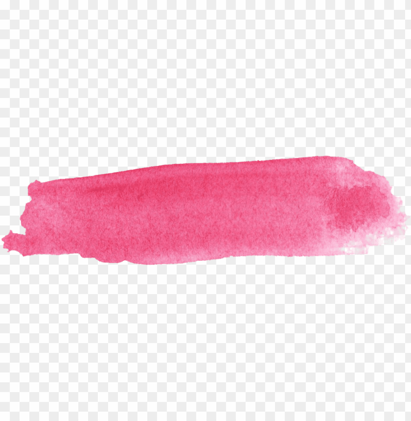 large pink watercolor brush stroke PNG transparent with Clear Background ID 118332