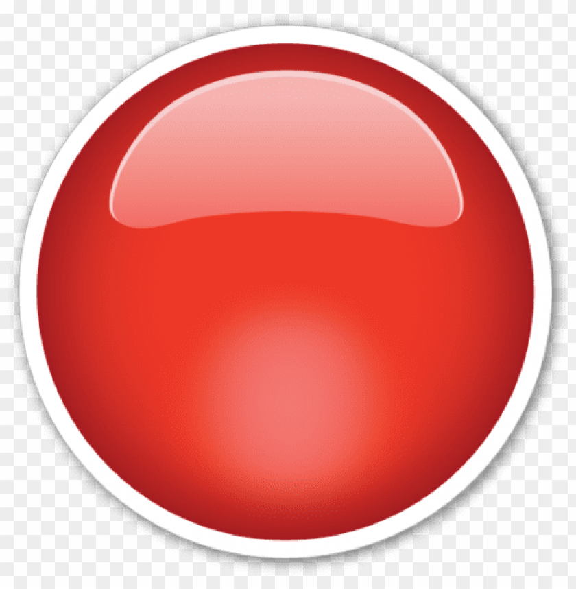 Large Red Circle Emoji Stickers Smiley Red Smileys Red Circle Emoji Png Image With Transparent Background Toppng